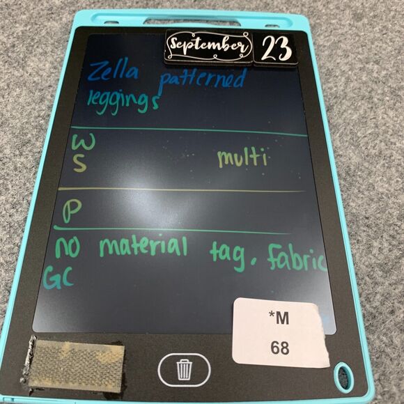 Zella Live In Crop Leggings Womens S Small Neon Multi Mesh Insert Performance - Picture 8 of 9